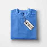 Crew Neck T-shirt in Ocean Bleu